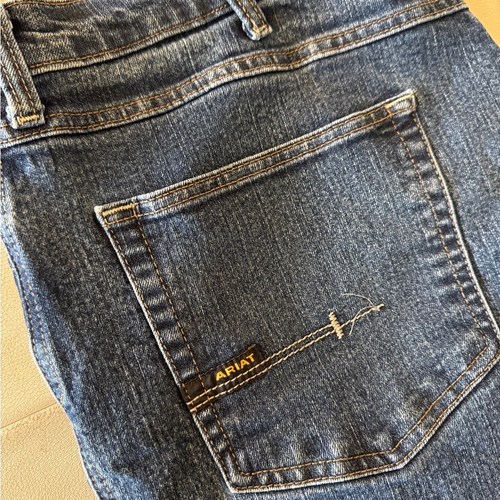 Ariat Rebar M7 Slim Fit Jeans | Men’s Size 42x32 | Durable Workwear